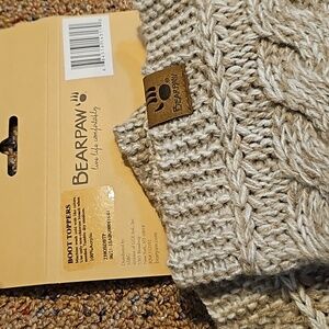 NEW! BEARPAW Marled Knit Boot Toppers!!